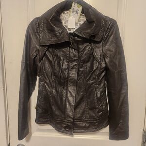 Women's Brown Leather Jacket